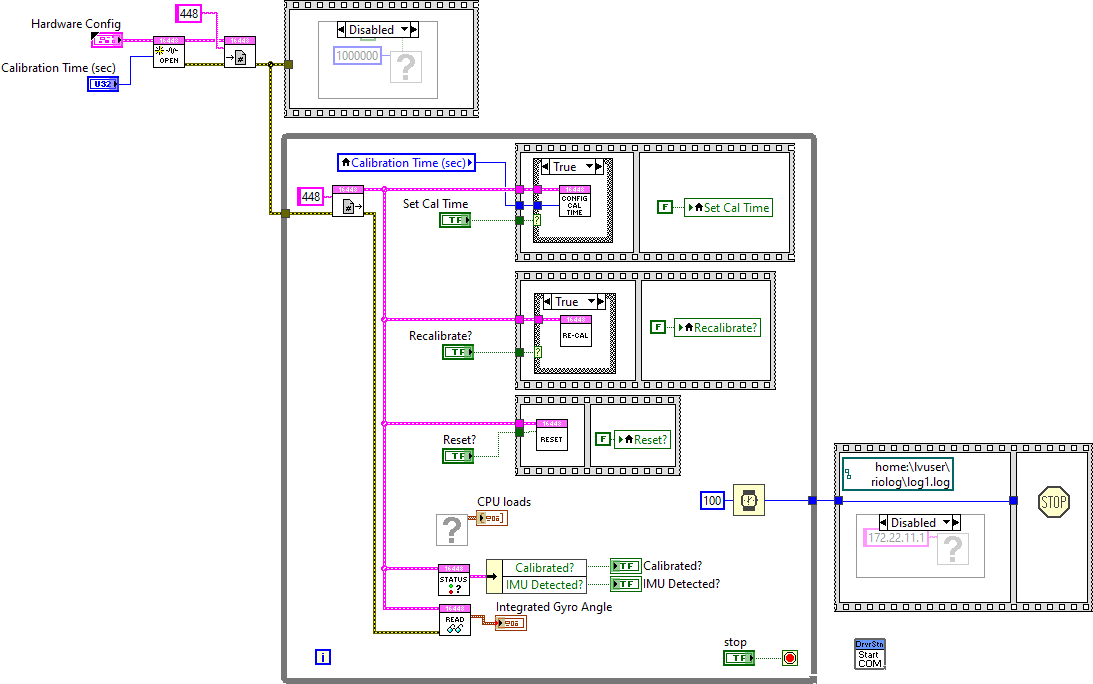 ADIS16448 IMU Example.vi